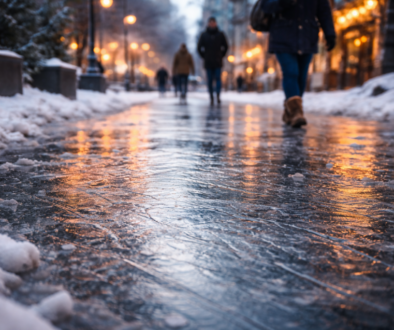 Wenn’s glatt wird: Pinguin-Gang