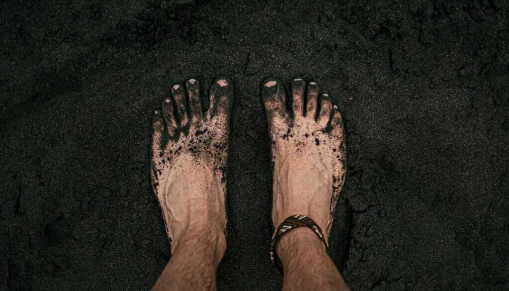 Liebe, die sich hinkniet